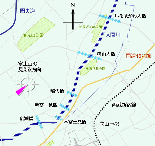 Sayama City MAP